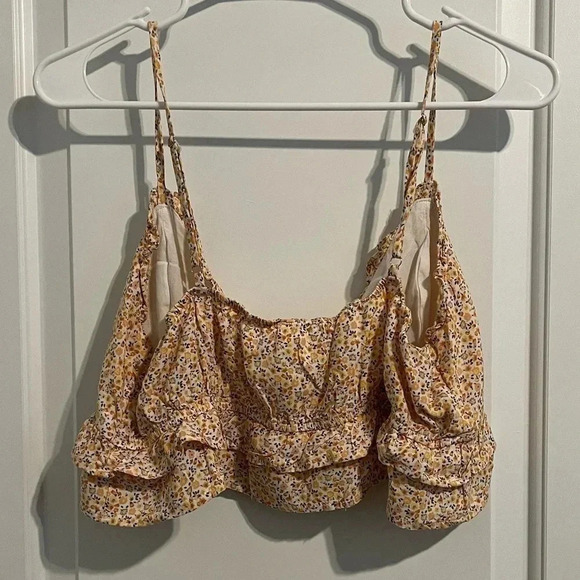 Giselle Floral Crop Top - Picture 3 of 4